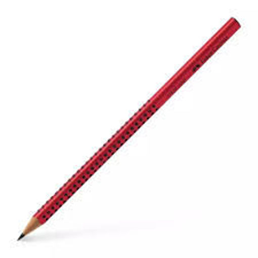 Picture of Pencil Red 2B Grip Faber-Castell