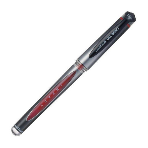 Picture of Ball Pen Red 1mm Gel Uni-Ball Gel Impact