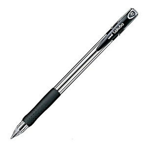 Picture of Ball Pen Black 1mm Uni Lakubo