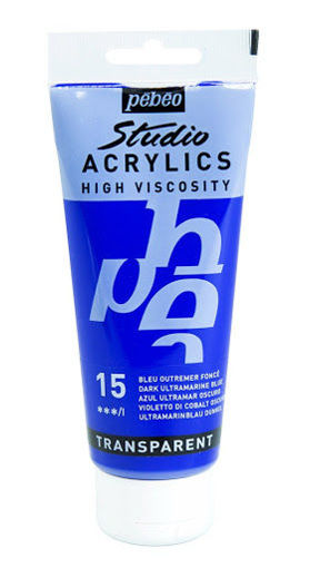 Picture of Acrylic 100ml Dark Ultramarine Blue Pebeo