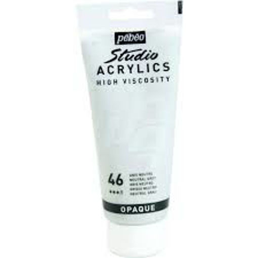 Picture of Acrylic 100ml Neutral Grey Pebeo