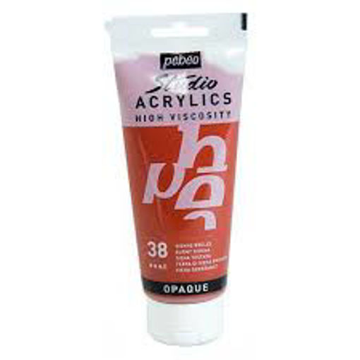 Picture of Acrylic 100ml Burnt Sienna Pebeo