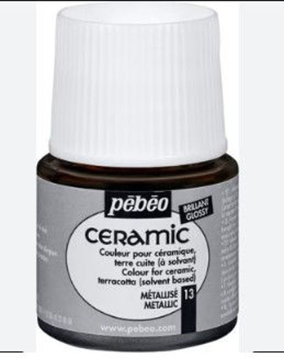 Picture of Ceramic Paint 45ml Metallic Pebeo