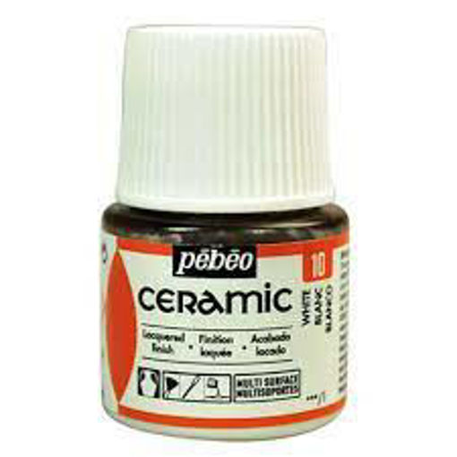 Picture of Peinture céramic pébéo 45ml blanc 10