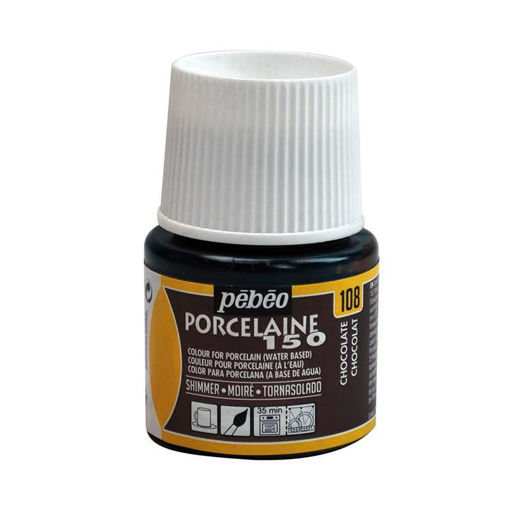 Picture of Porcelaine 150 45ml Shim Chocolate Pebeo