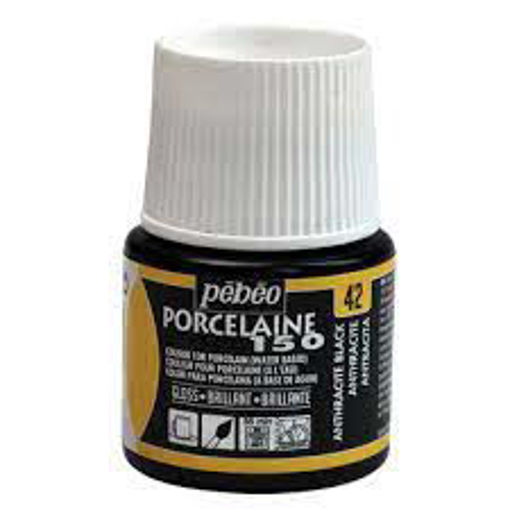 Picture of Porcelaine 150 45ml Anthracite Black Pebeo