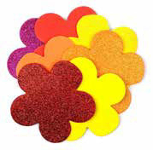 Picture of Gliter Foam Flower Hand Craft