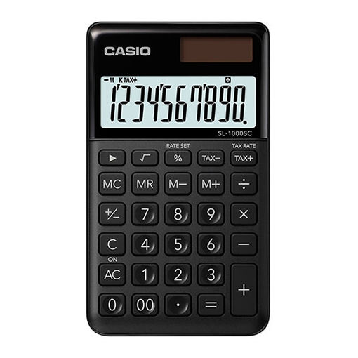 Picture of Calculatrice casio SL1000TW BK