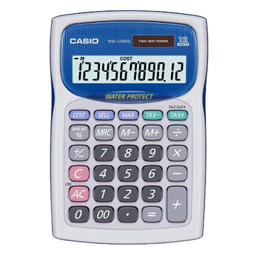 Picture of Calculatrice casio WD-220MS-WE