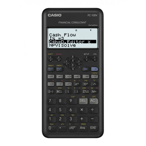 Picture of Financial Calculator FC-100V 2nd Edition Casio