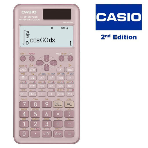 Picture of Scientific Calculator FX-991ESP-2PK Pink Casio