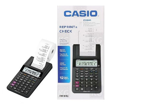 Picture of Calculatrice casio HR-8RC-BK