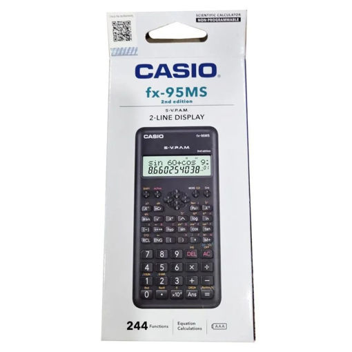 Picture of Scientific Calculator FX-95MS Black 2nd Edition Ca