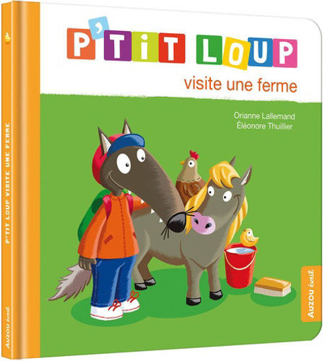 Picture of P'tit loup visite une ferme Auzou