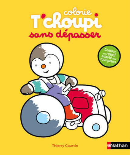 Picture of Coloriage Colorie T'choupi Sans Depasser