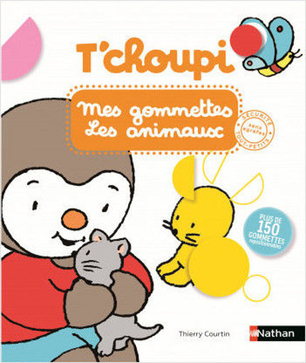 Picture of T'choupi mes gommettes les animaux nathan