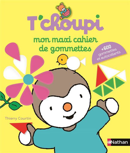 Picture of Tchoupi Maxi Cahier De Gommettes Nathan