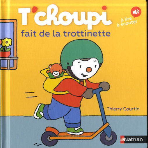 Picture of T'choupi fait de la trottinette