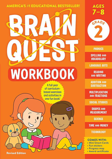 Picture of Brain Quest Workbook  Grade 2 Workman
