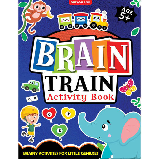 Picture of Brain train activity book for kids age 5+ with col