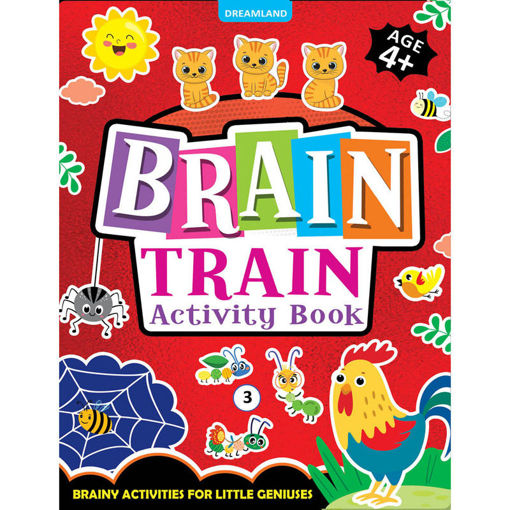 Picture of Brain train activity book for kids age 4+ with col