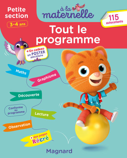 Picture of A la maternelle Tout le Prog PS 3-4 ans magnard