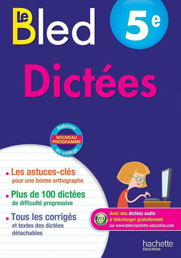 Picture of Bled dictees 5eme hachette 2016