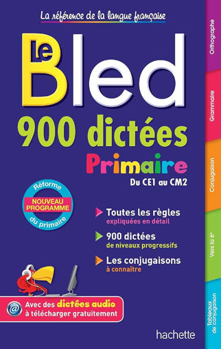Picture of Bled 900 dictees primaire Hachette