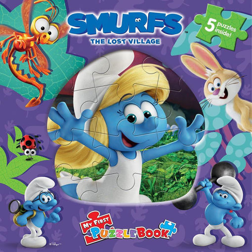 Picture of Smurfs the lost village my first puzzle book Phida