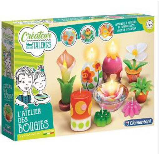 Picture of Activity Game Age 8+ Clementoni, L'atelier Bougies