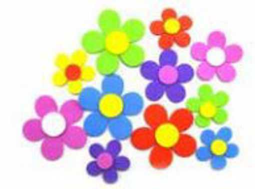 Picture of Foam 36pcs Flower Hand Craft