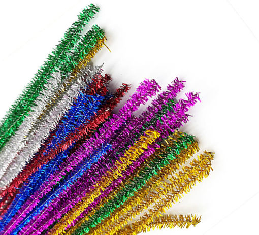 Picture of Hands On Craft Chenille Stem Glitter  6mm*30cm 48P