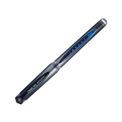 Picture of Ball Pen Blue 1mm Gel Uni-Ball Gel Impact