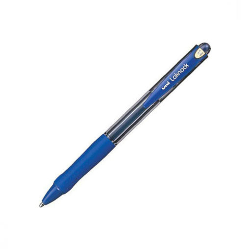 Picture of Retractable Pen Blue 1.4mm Uni Laknock