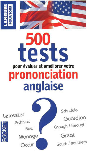 Picture of 500 tests pour evaluer ameliorer la prononciation