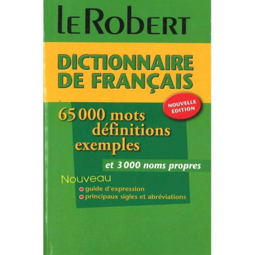 Picture of Dictionnaire le Robert Francais 2016