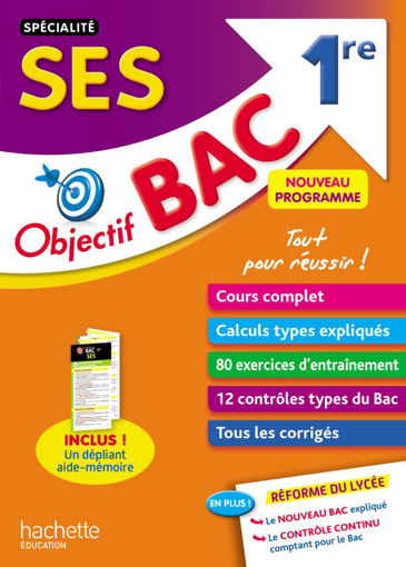 Picture of Objectif Bac Specialite SES 1ere