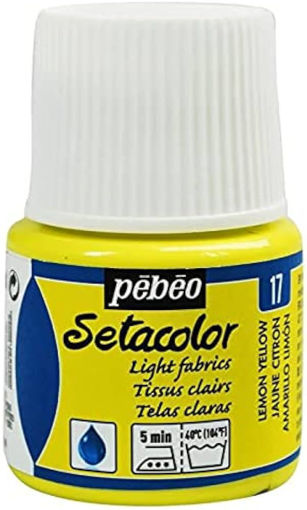 Picture of Peinture pour tissu pébéo setatrsp jaune citron 17