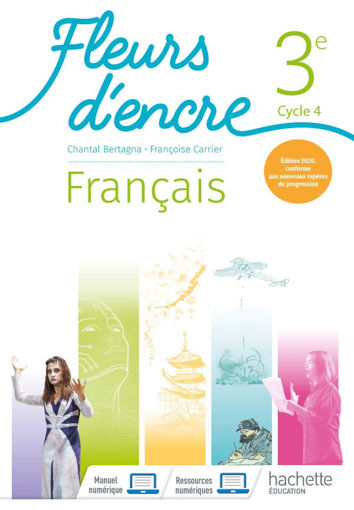 Picture of Fleurs d'encre 3e 2020 Hachette