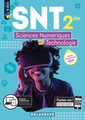 Picture of SNT Sciences Numériques Et Technologie 2de 2019