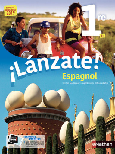 Picture of Lanzate ! : espagnol 1RE manuel espagnol : 2019