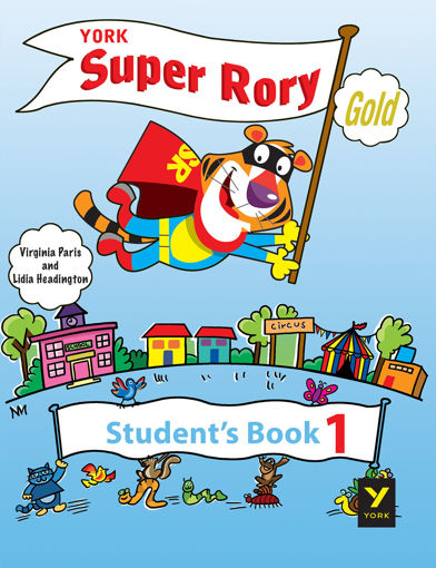 Picture of York super rory gold 1 student book with CD