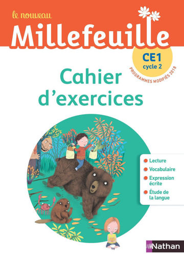 Picture of Le nouveau millefeuille CE1 Cahier d'ex 2023 natha