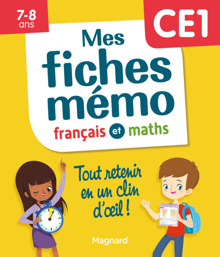 Picture of Mes fiches memo francais/maths CE1 Magnard