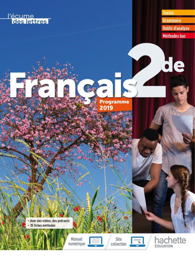 Picture of L'Ecume Des Lettres Francais 2nd Hachette 2019
