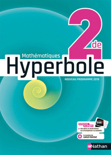 Picture of Mathematiques hyperbole 2de 2019 Nathan