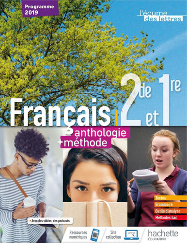 Picture of L'ecume des lettres 2nde/1ere anthologie+methodes