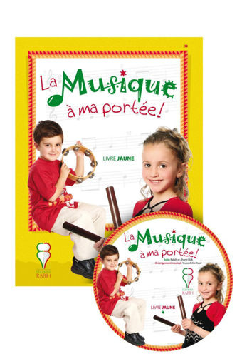 Picture of La musique a ma portee livre jaune+CD