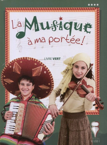 Picture of La musique a ma portee Livre vert +CD