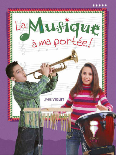 Picture of La musique a ma portee Livre violet +CD